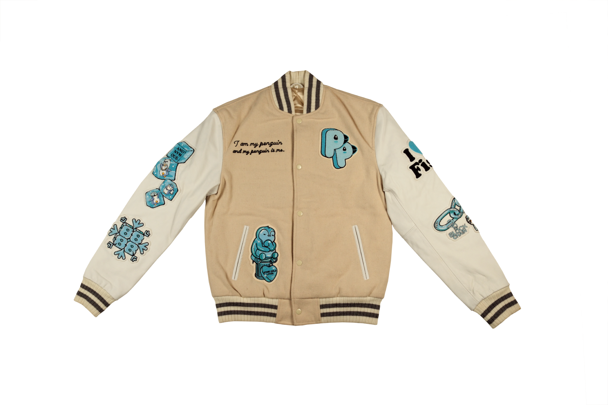 The Flipper & Frostbite Leather and Wool Varsity, Limited Edition