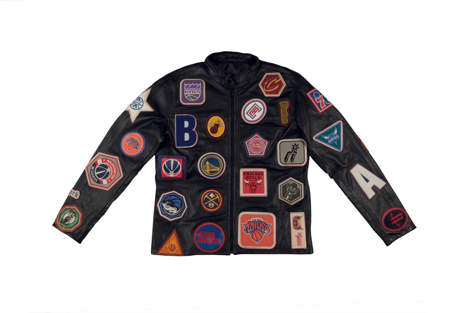 The Basketball Legacy Leather Jacket, "Timeless Tribute to All Teams", Limited Edition
